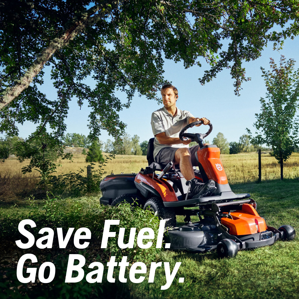 New Husqvarna R 200iX Battery Rider