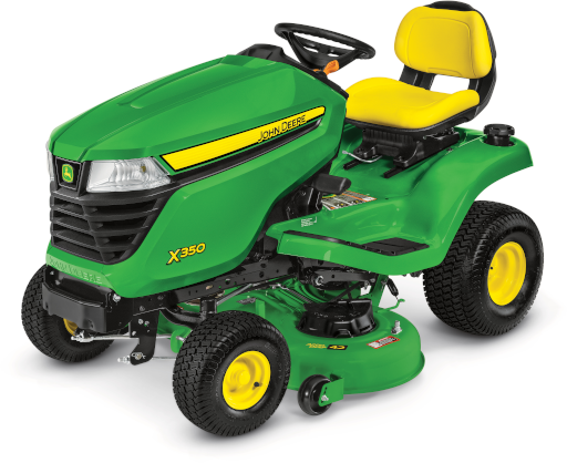 New John Deere X350 42" Accel Deep Deck