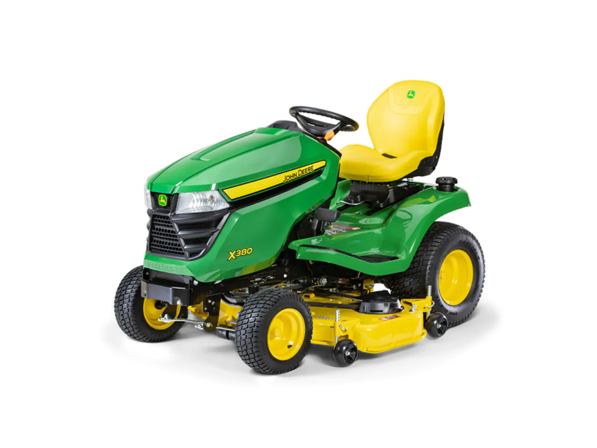 New John Deere X380 48" Accel Deep Deck