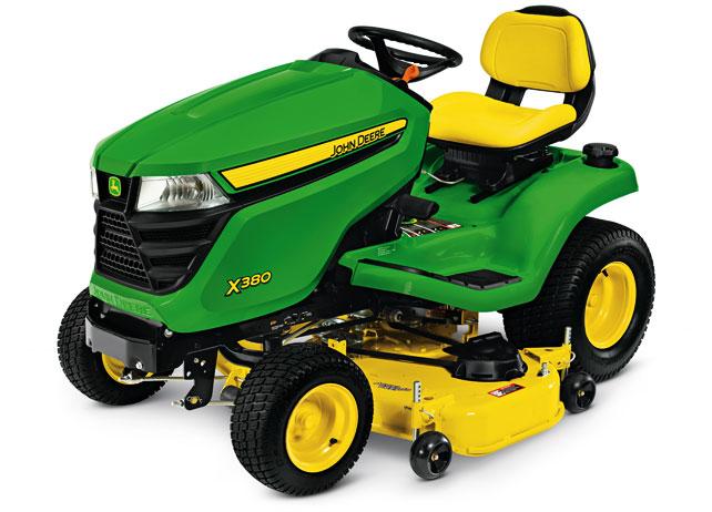 New John Deere X380 48" Accel Deep Deck