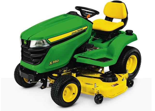 New John Deere X380 54" Accel Deep Deck